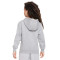 Sudadera Club Fleece HBR Hoodie Hoody Grx Niño Grey Heather
