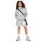 Sudadera Club Fleece HBR Hoodie Hoody Grx Niño Grey Heather