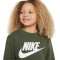 Sweat Nike Sportswear Club Fleece Crew Ls HBR Enfant