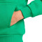 Sudadera Sportswear Club Fleece Hoody HBR Niño Stadium Green-White