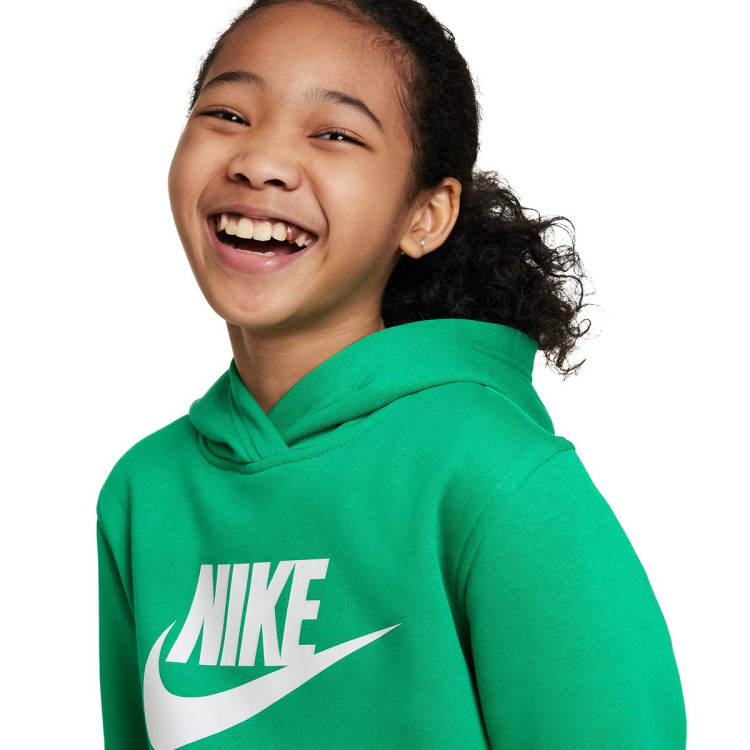 sudadera-nike-sportswear-club-fleece-hoody-hbr-nino-stadium-green-white-3