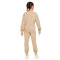 Chándal Sportswear Crew HBR Niño Khaki-White-White