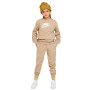 Sportswear Crew HBR Niño Khaki-White-White
