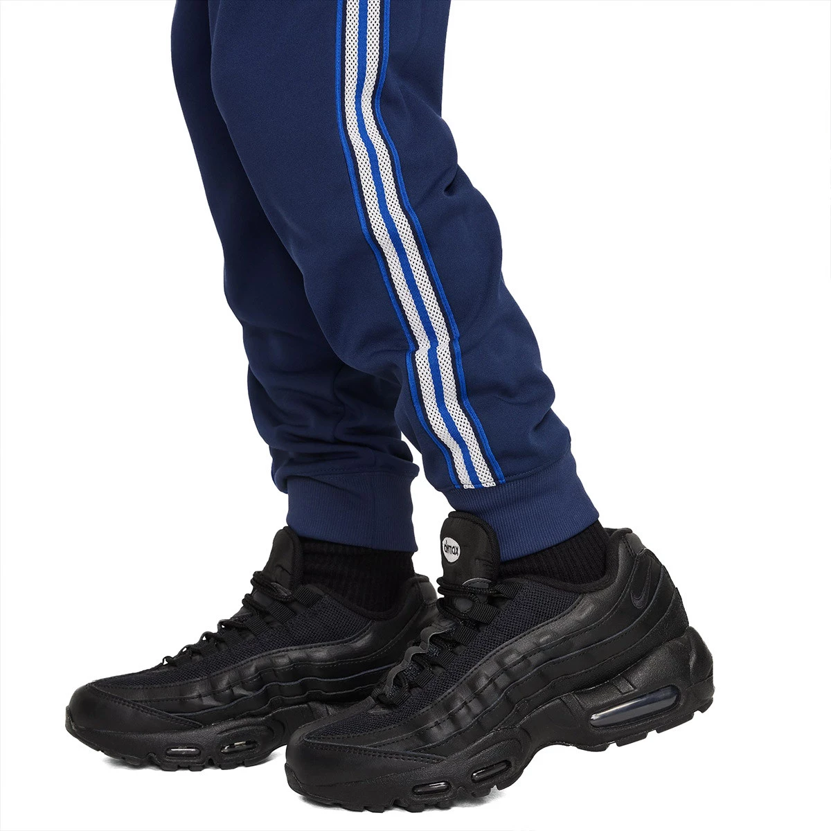 Tracksuit Nike Kids Sportswear Taped Midnight Navy White Futbol Emotion