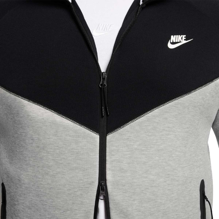 chaqueta-nike-sportswear-tech-fleece-hoodie-grey-heather-black-white-4