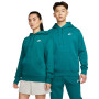 Sportswear Club Hoodie Brush Geode Tear-Geode Tear-Bijela