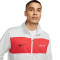Chaqueta Sportswear Footbal Inspired Air Tracktop Pk Summit White-Crimson