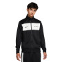 Sportswear Footbal Inspired Air Tracktop Pk-Noir-Summit Blanc