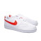 Zapatilla Court Vision Low Next Nature White-Picante Red