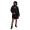 Sudadera Jordan PSG Hoodie 23 Mujer Black-Magma Orange