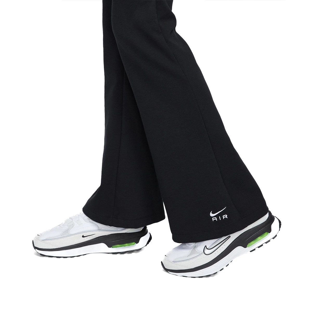 Leggings Nike Sportswear Air Hr Tight Mulher Black-White - Fútbol