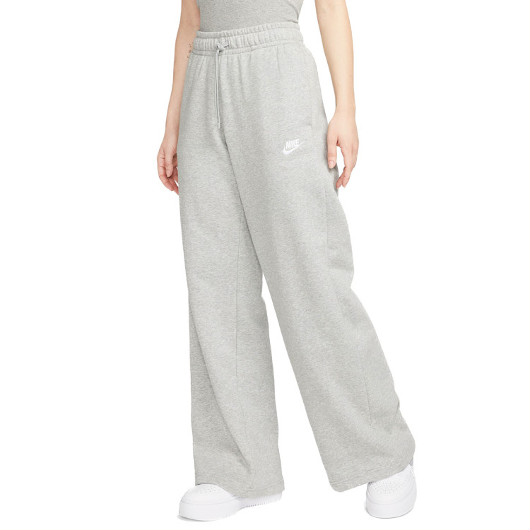 pantalon-largo-nike-sportswear-club-fleece-wide-mujer-grey-heather-white-0