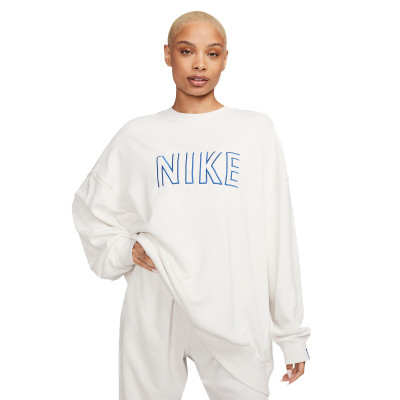 Majica dugih rukava Sportswear Oversized Fleece Crew Mujer