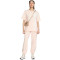 Camiseta Sportswear Fleece Air Mujer Guava Ice-White