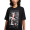 Camiseta Sportswear Fleece Oc 3 Boxy Mujer Black-White