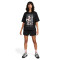 Camiseta Sportswear Fleece Oc 3 Boxy Mujer Black-White