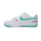 Zapatilla Gamma Force Mujer White-Emerald Rise-Rush Fuchsia