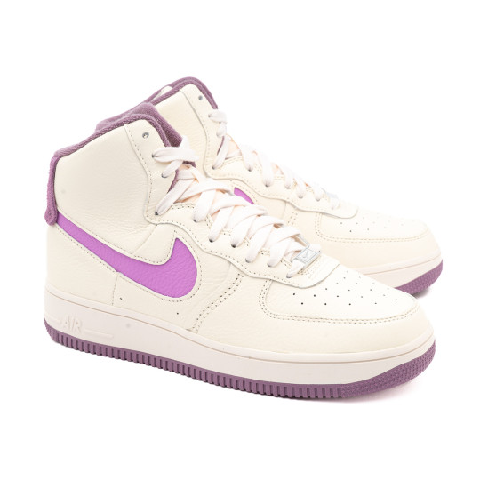 Baskets Nike Af1 Sculpt Femme Pale Ivory-Rush Fuchsia-Violet Dust-Phantom - F??tbol Emotion