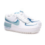 Air Force 1 Shadow Mujer Summit White-Mineral-Industrial Blue-Geode Te