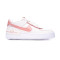 Zapatilla Air Force 1 Shadow Mujer Phantom-Red Stardust-Pink Oxford-White
