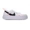 Zapatilla Court Vision Alta Txt Mujer White-Sea Coral-Black