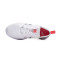 Zapatilla Court Vision Alta Txt Mujer White-Sea Coral-Black