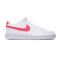 Zapatilla Court Vision Low Next Nature Mujer White-Sea Coral-Volt-Black