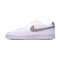 Zapatilla Court Vision Low Mujer White-Hemp-Black-Summit White