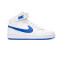 Zapatilla Court Borough Mid 2 Niño Summit White-Hyper Royal-White