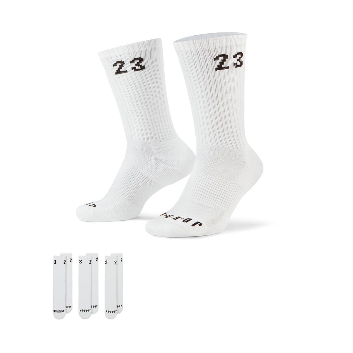 Chaussettes Jordan Jordan (3 Paires) White - Fútbol Emotion