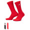 Calcetines Everyday Plus Cush Crew 2 Pares 144 University Red-White-Smoke Grey Iron
