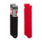 Calcetines Everyday Plus Cush Crew 2 Pares 144 University Red-White-Smoke Grey Iron