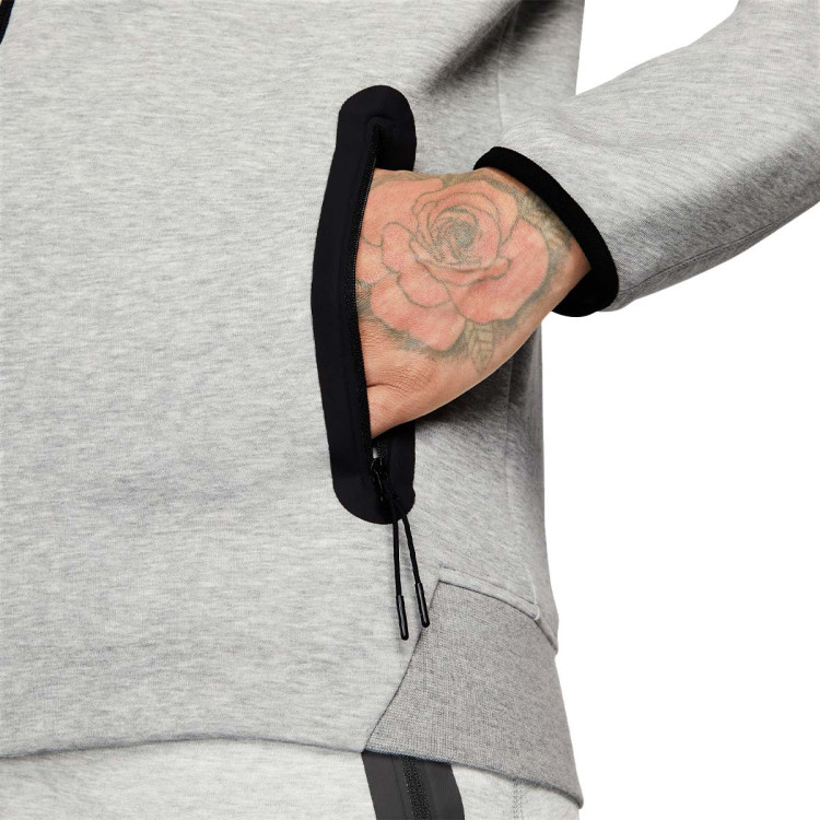 chaqueta-nike-sportswear-tech-fleece-hoodie-grey-heather-black-4