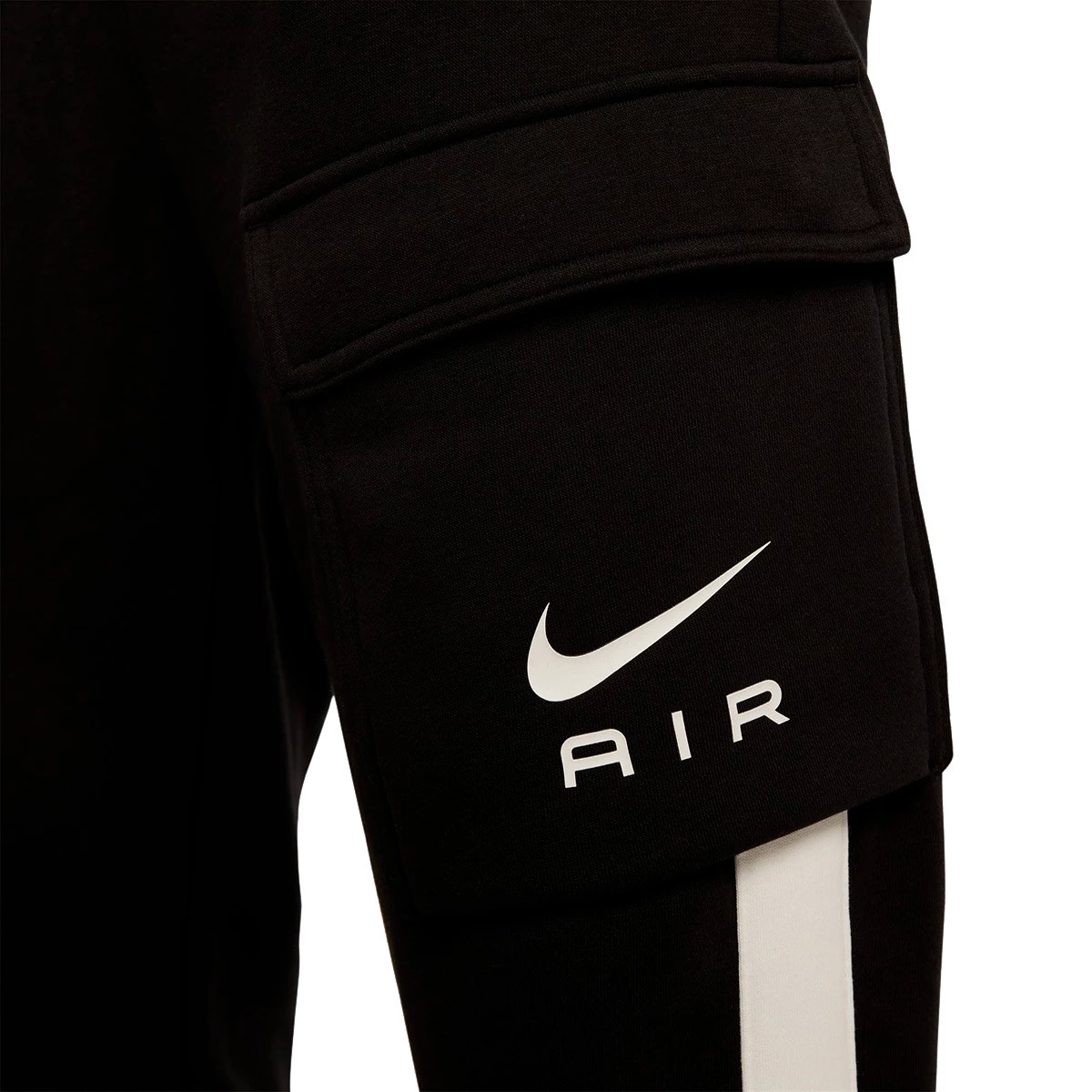 Long pants Nike Sportswear Swoosh Air Cargo Brush Black F tbol