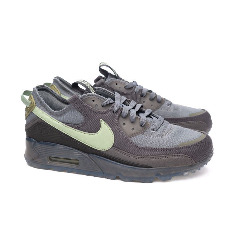 Zapatilla Nike Air Max Terrascape 90 Cool Grey-Honeydew-Iron Grey ...