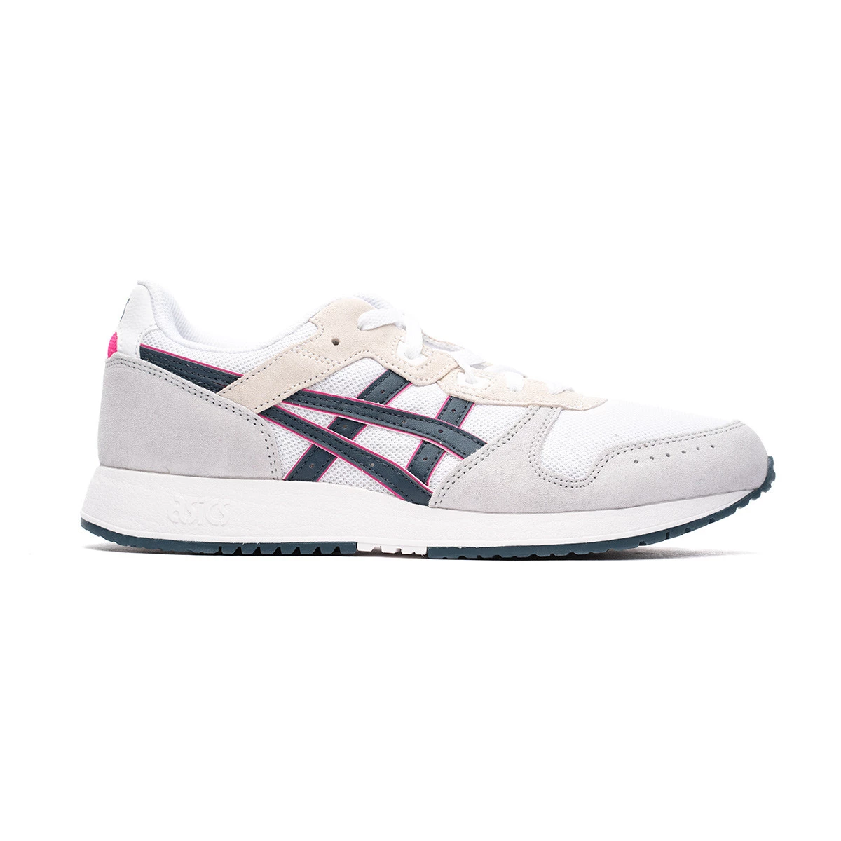 Sneaker ASICS Lyte Classic WeiB Dunkel Ozean Futbol Emotion