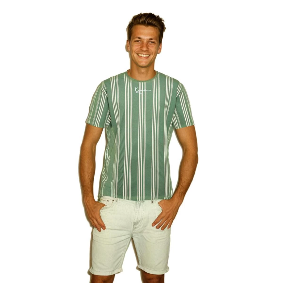 Camiseta rayas karl kani 2025