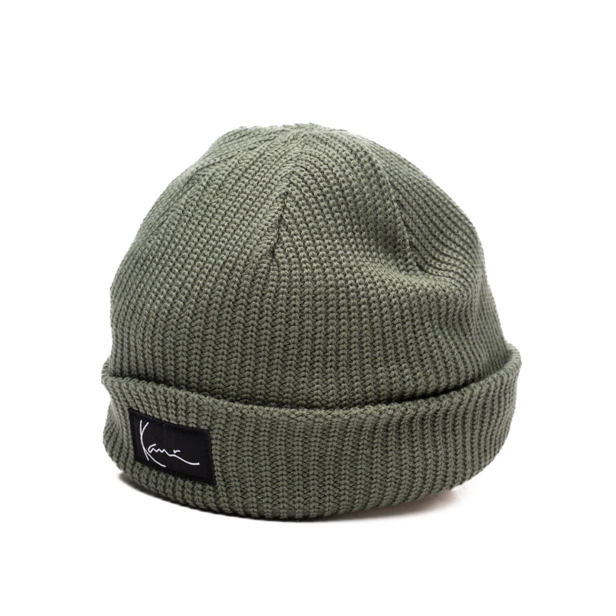 Beanie Karl Kani Woven Signature Fisherman Black - Fútbol Emotion