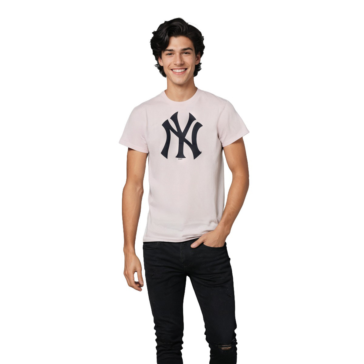 Jersey 47 Brand MLB New York Yankees Imprint Bone - Fútbol Emotion