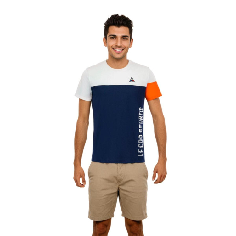 Jersey Le coq sportif Saison 2 Tricoloren 1 Dress Blues Scarlet Ibis Futbol Emotion