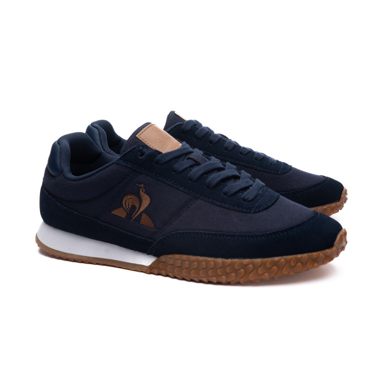 Zapatilla Le coq sportif Veloce Il Twill Dress Blue Tobacco Brown Futbol Emotion