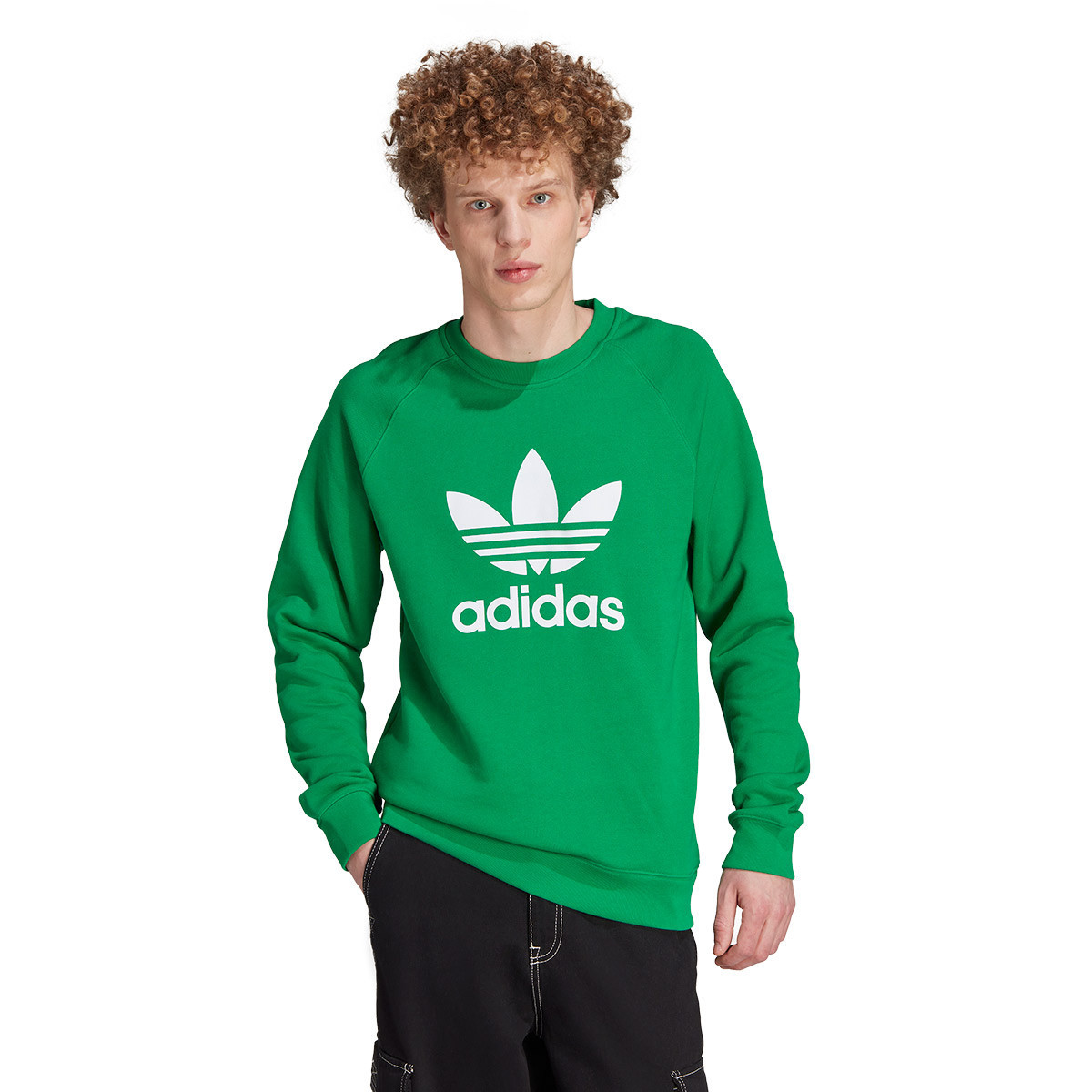 Adicolor Trefoil Crew Sweatshirt