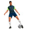 Pantalón corto TeamLIGA Persian Blue-Pro Green
