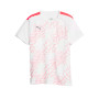 Kids TeamLIGA Graphic-White-Fire Orchid