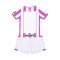 Conjunto Valladolid CF Primera Equipación 2023-2024 Niño Bright Violet-White