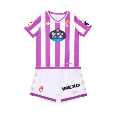 Conjunto Valladolid CF Primeiro Equipamento 2023-2024 Criança