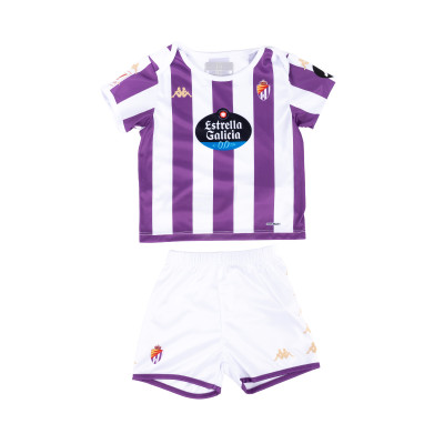 Conjunto Valladolid CF Primera Equipación 2023-2024 Bebé