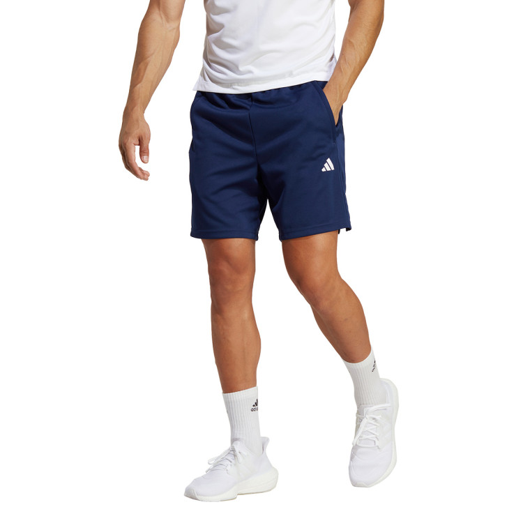 pantalon-corto-adidas-training-essentials-dark-blue-white-1