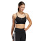 adidas Women Aerorreact 3 Stripes Bra