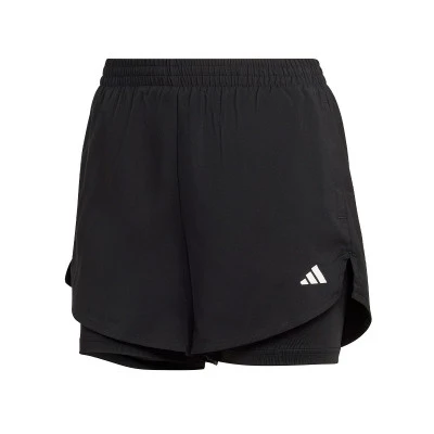 adidas AEROREADY Made for Training Minimal Two-in-One Shorts 'Black' (Women's) — foto 4